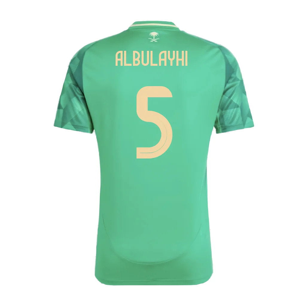 2024-2025 Saudi Arabia Home Shirt (Kids) (ALBULAYHI 5)_2