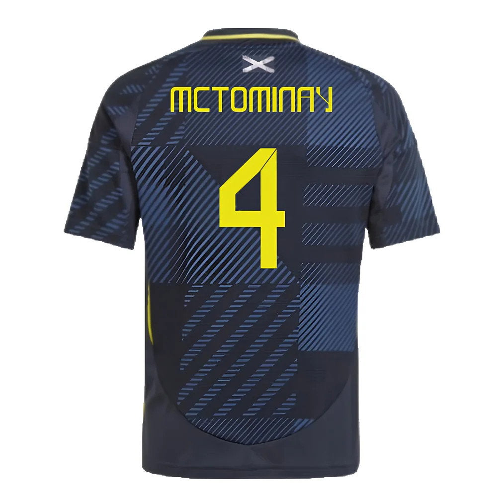2024-2025 Scotland Home Shirt (Kids) (McTominay 4)_2