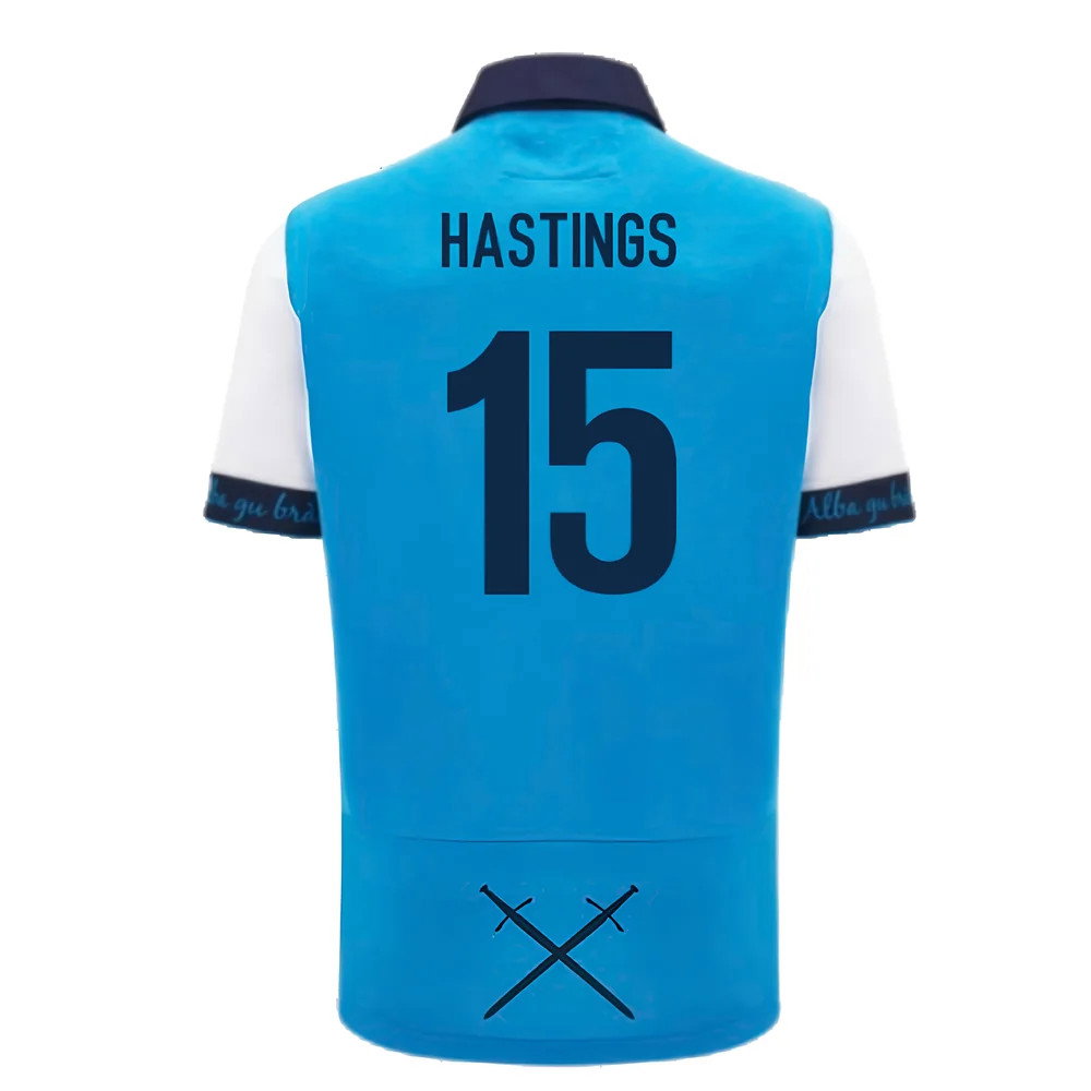 2024-2025 Scotland Rugby Away SS Cotton Shirt (Kids) (Hastings 15)_2