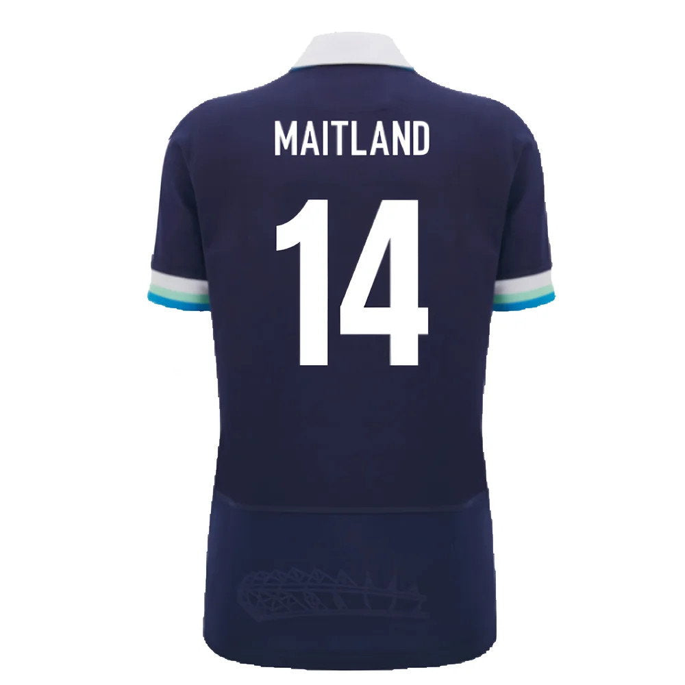 2024-2025 Scotland Rugby Home Cotton Shirt (Womens) (Maitland 14)_2