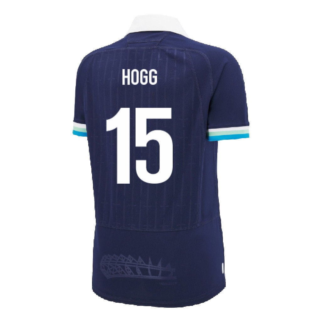 2024-2025 Scotland Rugby Home Poly Replica Shirt (Womens) (Hogg 15)_2