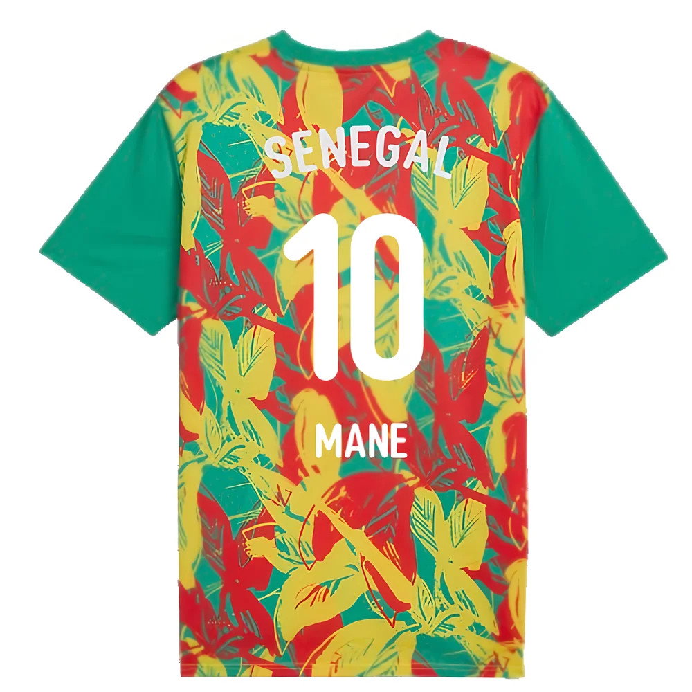 2024-2025 Senegal Prematch SS Jersey (Green) (Mane 10)_2