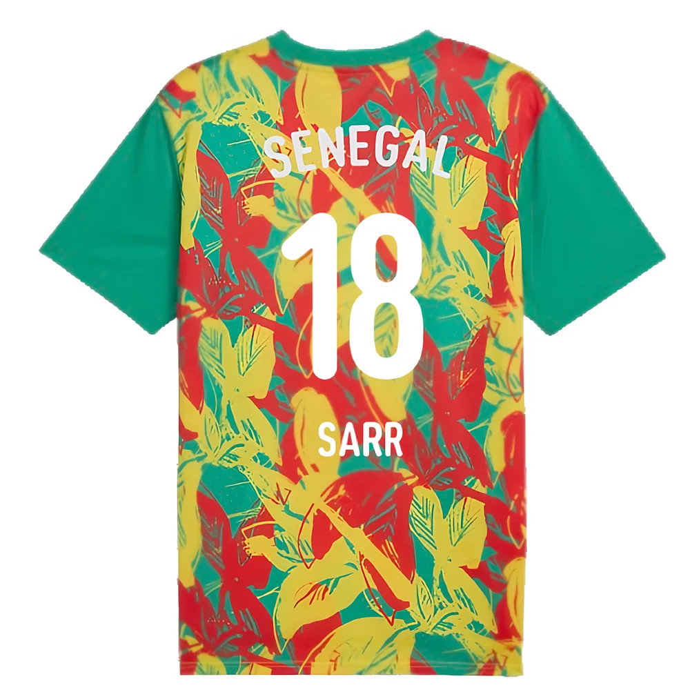 2024-2025 Senegal Prematch SS Jersey (Green) (Sarr 18)_2