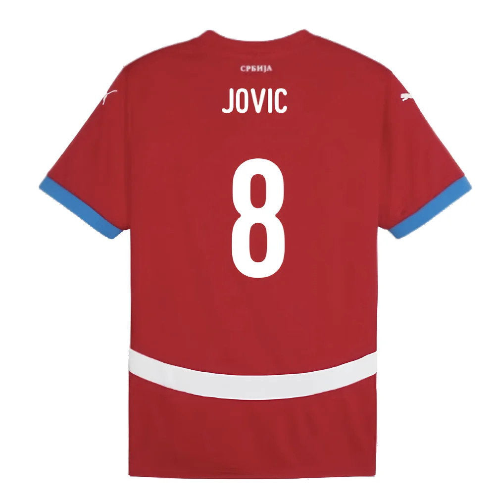 2024-2025 Serbia Home Shirt (Jovic 8)_2