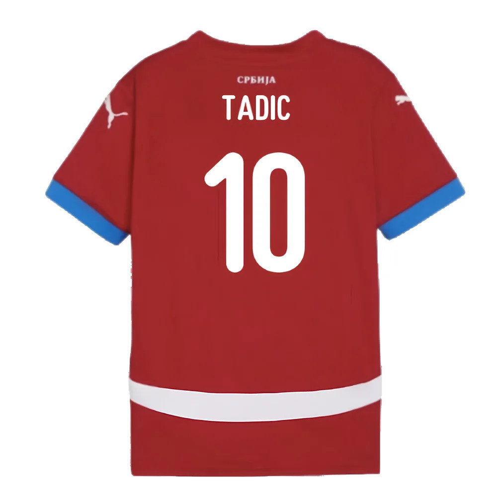 2024-2025 Serbia Home Shirt (Kids) (Tadic 10)_2