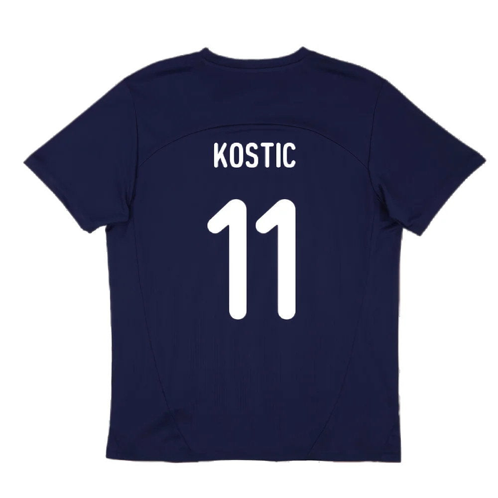 2024-2025 Serbia Training Jersey (Navy) (Kostic 11)_2