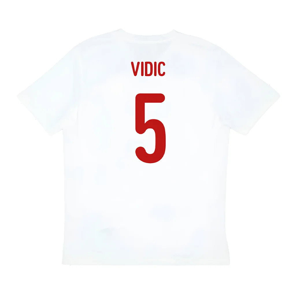 2024-2025 Serbia Training Jersey (White) (Vidic 5)_2