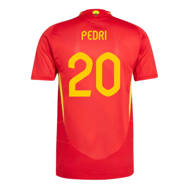 2024-2025 Spain Authentic Home Shirt (Pedri 20)_0