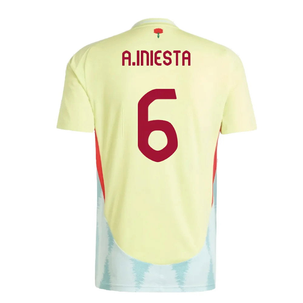 2024-2025 Spain Away Shirt (A.Iniesta 6)_2