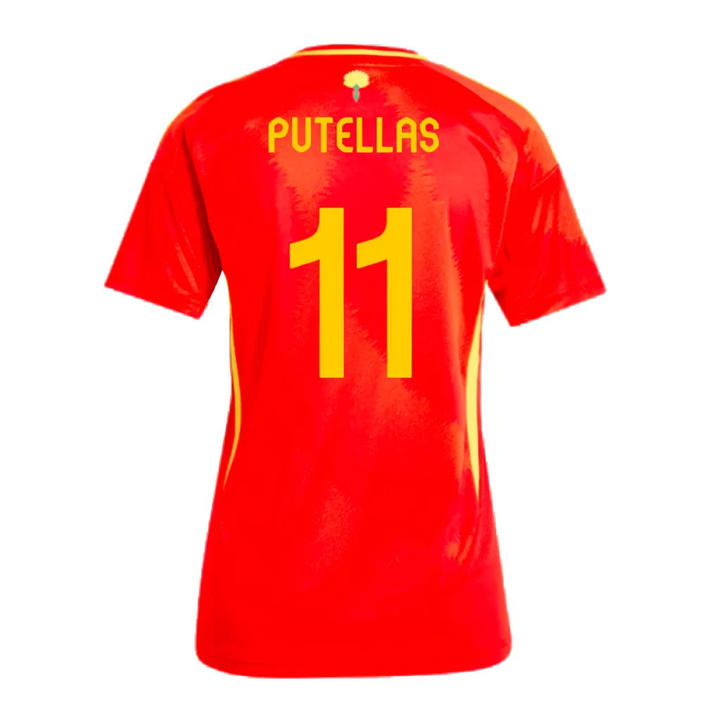 2024-2025 Spain Home Shirt (Ladies) (Putellas 11)_2