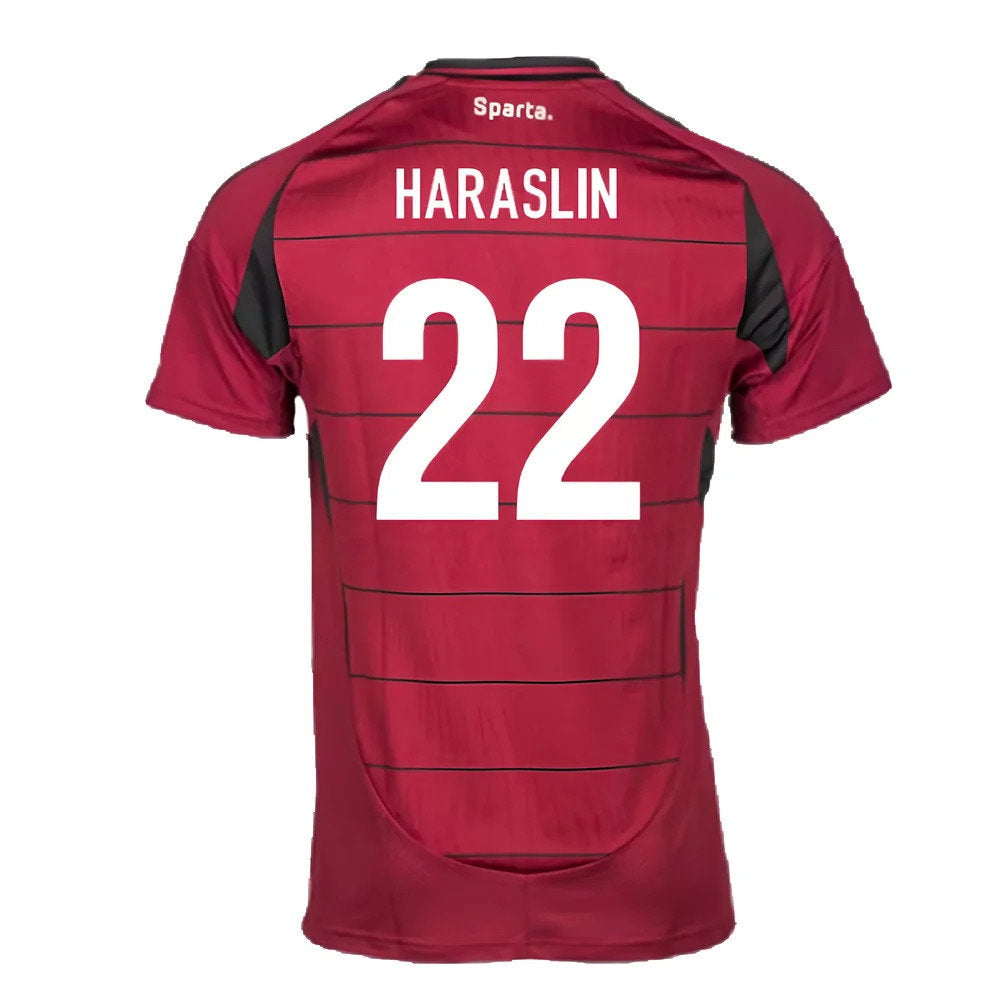 2024-2025 Sparta Prague Home Shirt (Haraslin 22)_2