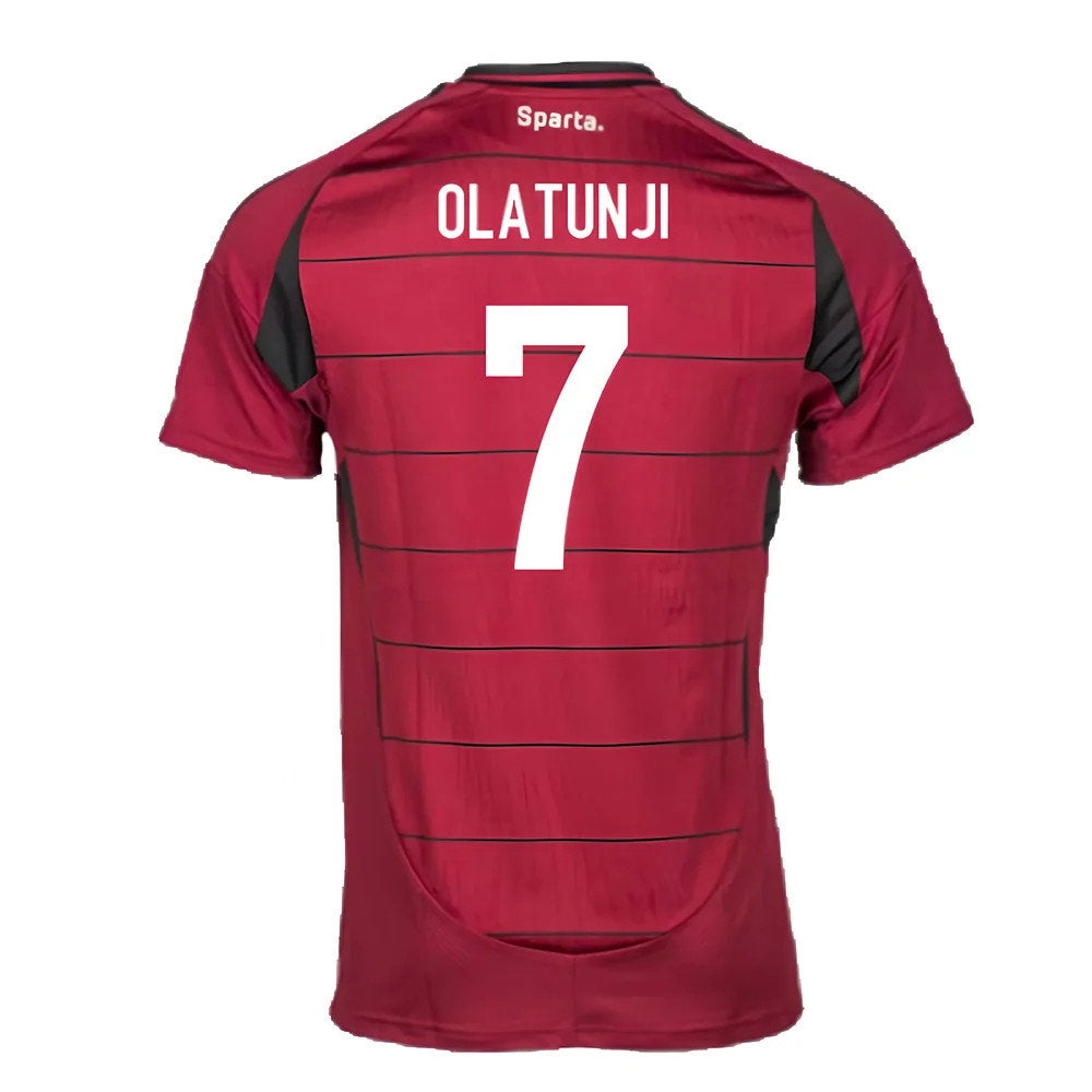 2024-2025 Sparta Prague Home Shirt (Olatunji 7)_2