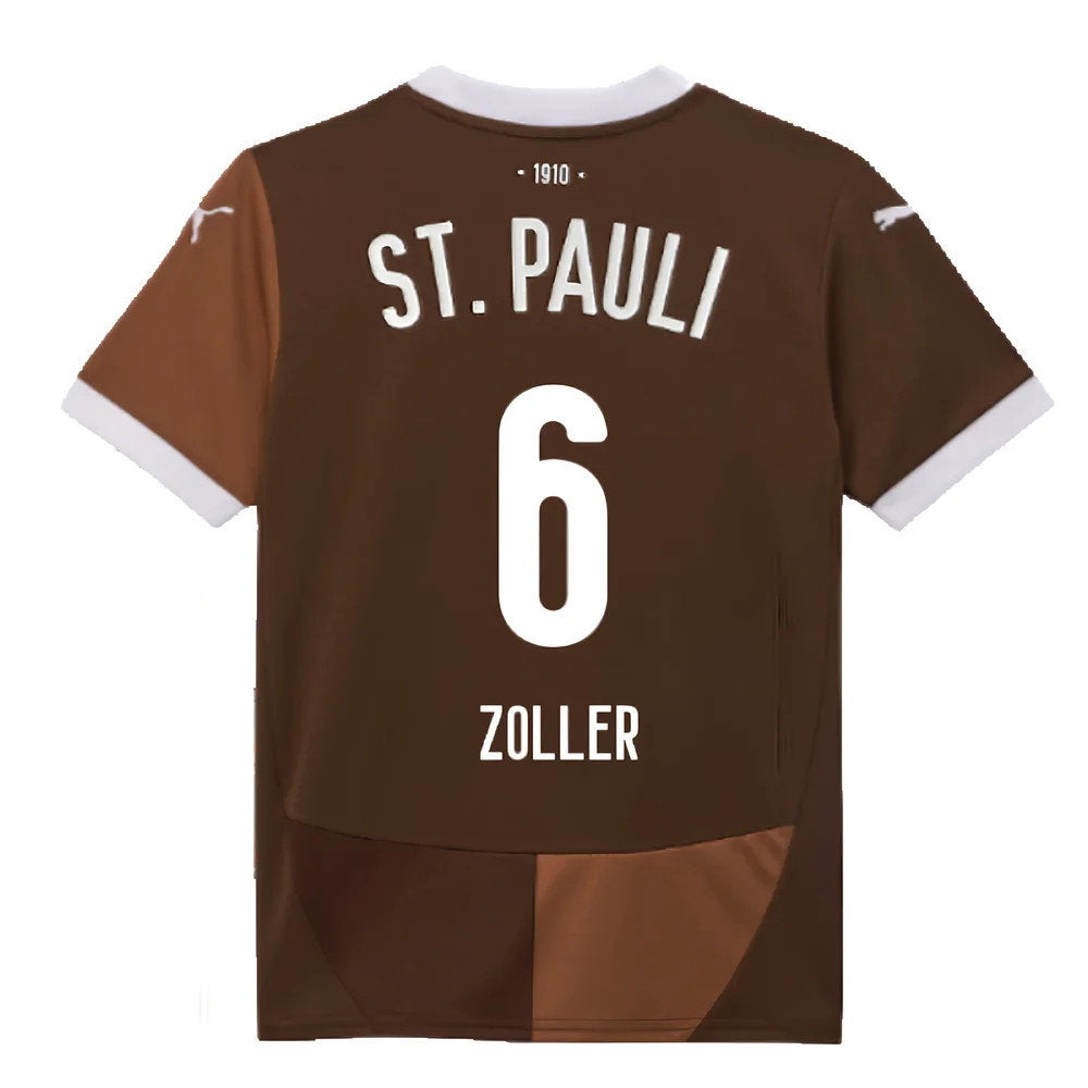 2024-2025 St Pauli Home Shirt (Kids) (Zoller 6)_2