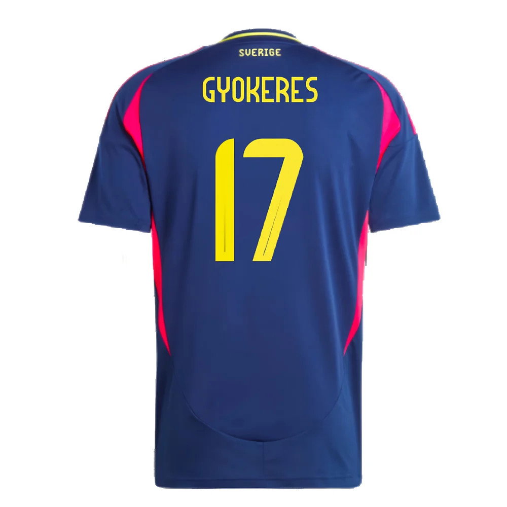 2024-2025 Sweden Away Shirt (GYOKERES 17)_2