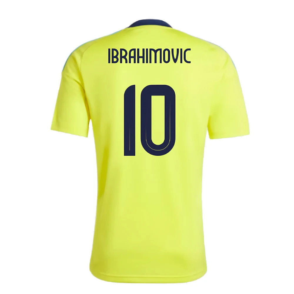 2024-2025 Sweden Home Fan Shirt (IBRAHIMOVIC 10)_2