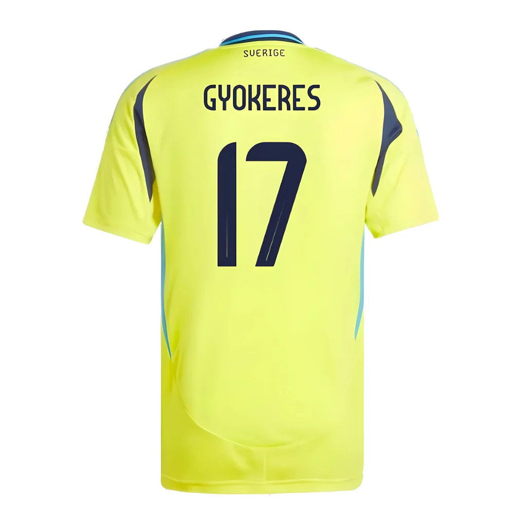 2024-2025 Sweden Home Shirt (GYOKERES 17)_2