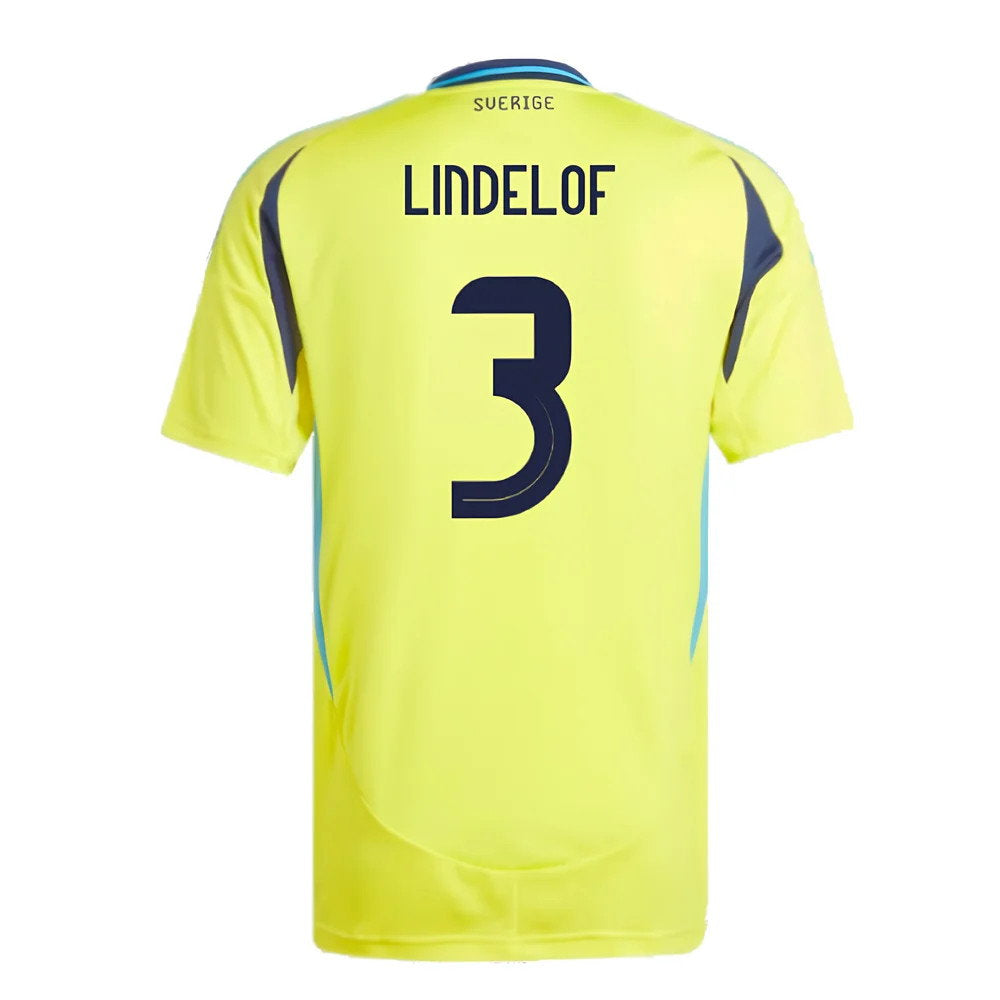 2024-2025 Sweden Home Shirt (LINDELOF 3)_2