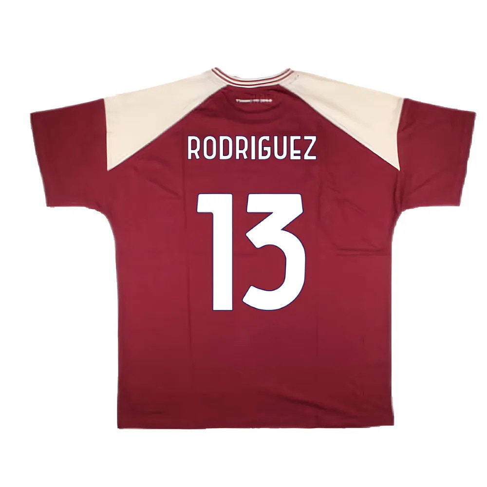 2024-2025 Torino Free Time T-Shirt (Burgundy) (Rodriguez 13)_2