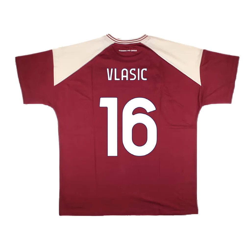 2024-2025 Torino Free Time T-Shirt (Burgundy) (Vlasic 16)_2