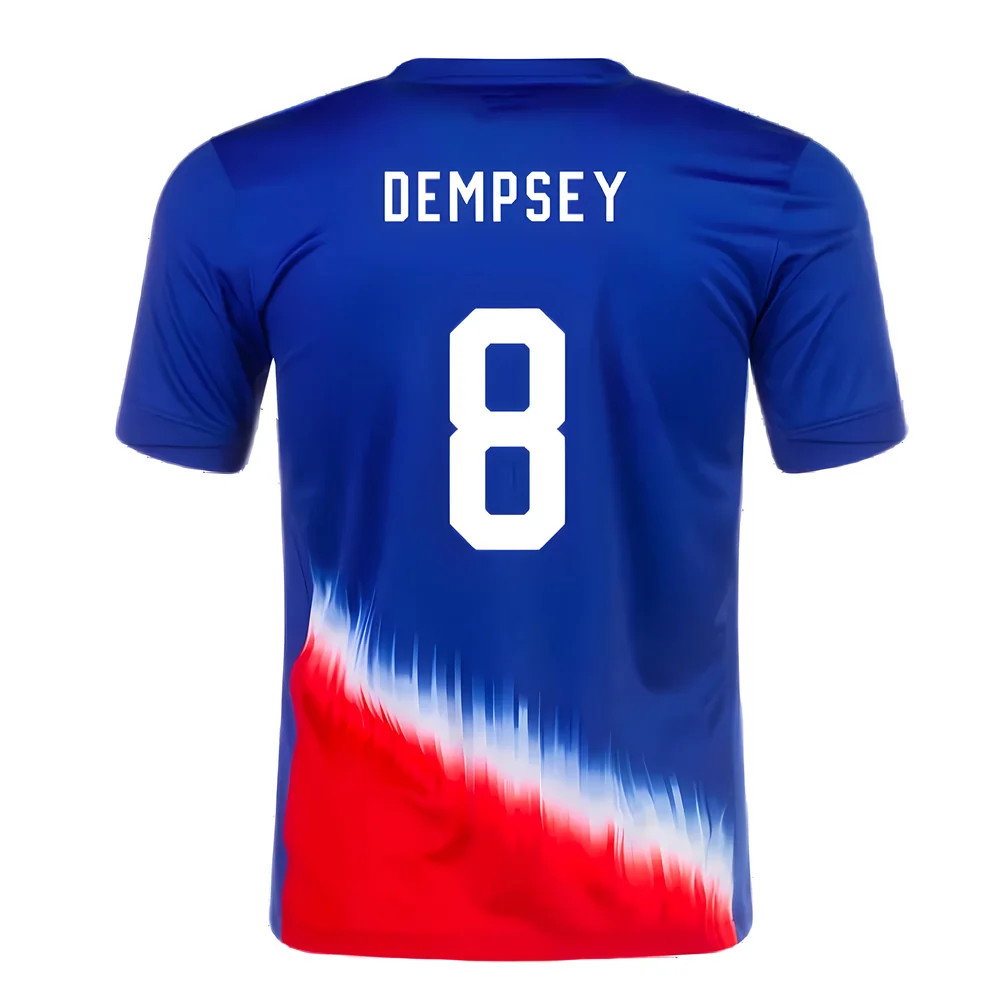2024-2025 United States USA Away Shirt (DEMPSEY 8)_2