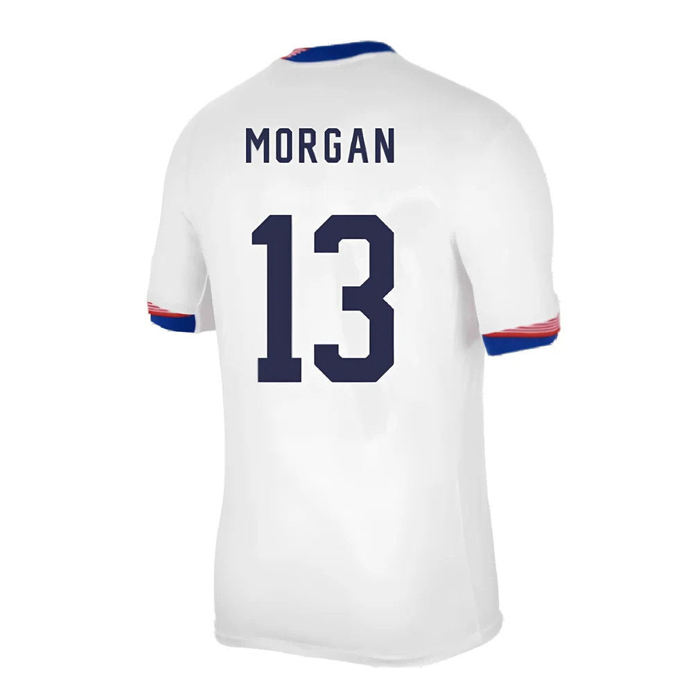 2024-2025 United States USA Home Shirt (Morgan 13)_2