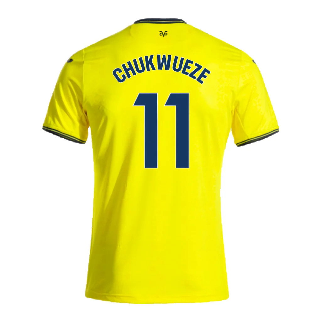 2024-2025 Villarreal Home Shirt (Chukwueze 11)_2