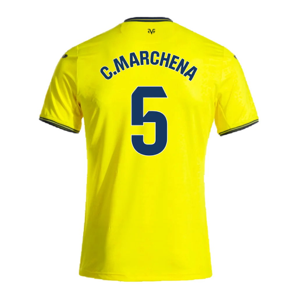 2024-2025 Villarreal Home Shirt (C.Marchena 5)_2