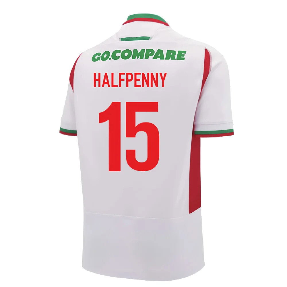 2024-2025 Wales Away Replica Rugby Shirt (Kids) (Halfpenny 15)_2