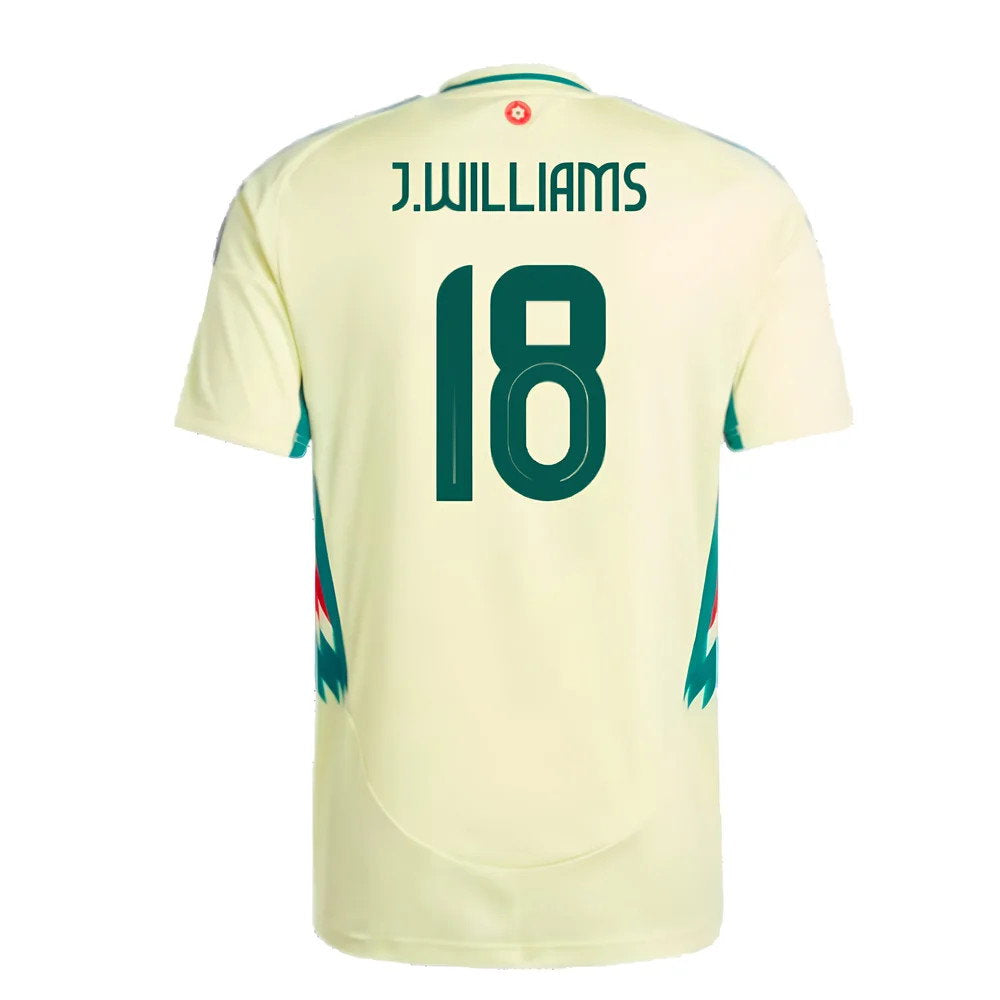2024-2025 Wales Away Shirt (J.Williams 18)_2