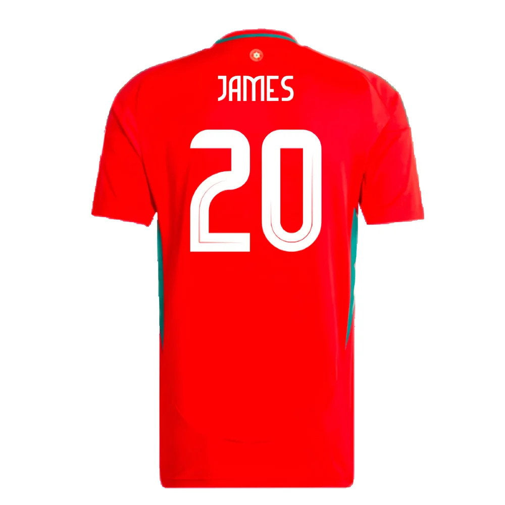 2024-2025 Wales Home Shirt (James 20)_2