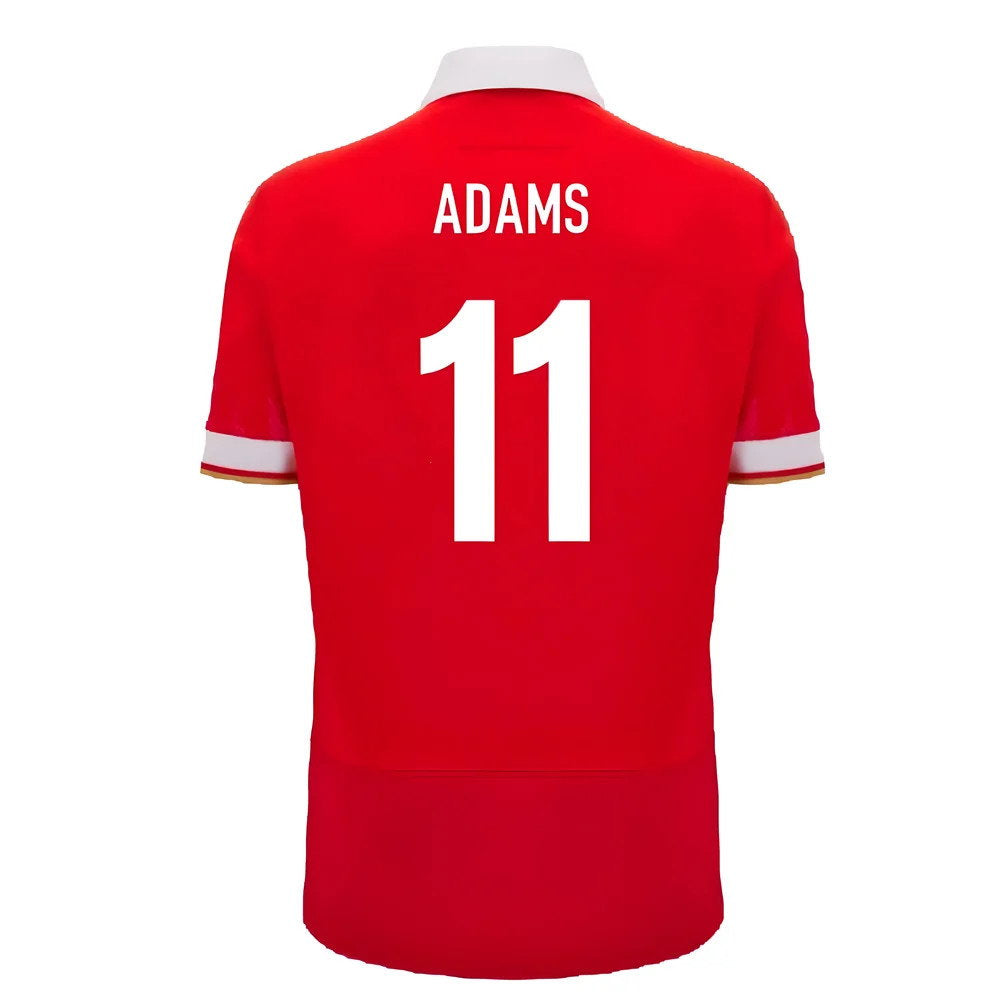 2024-2025 Wales WRU Home Cotton Rugby Shirt (Adams 11)_2
