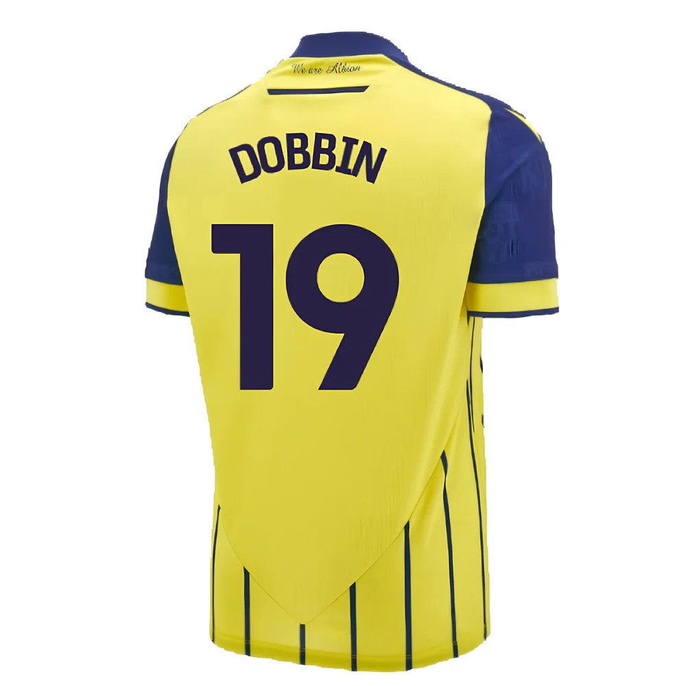 2024-2025 West Brom WBA Albion Away Shirt (Dobbin 19)_2