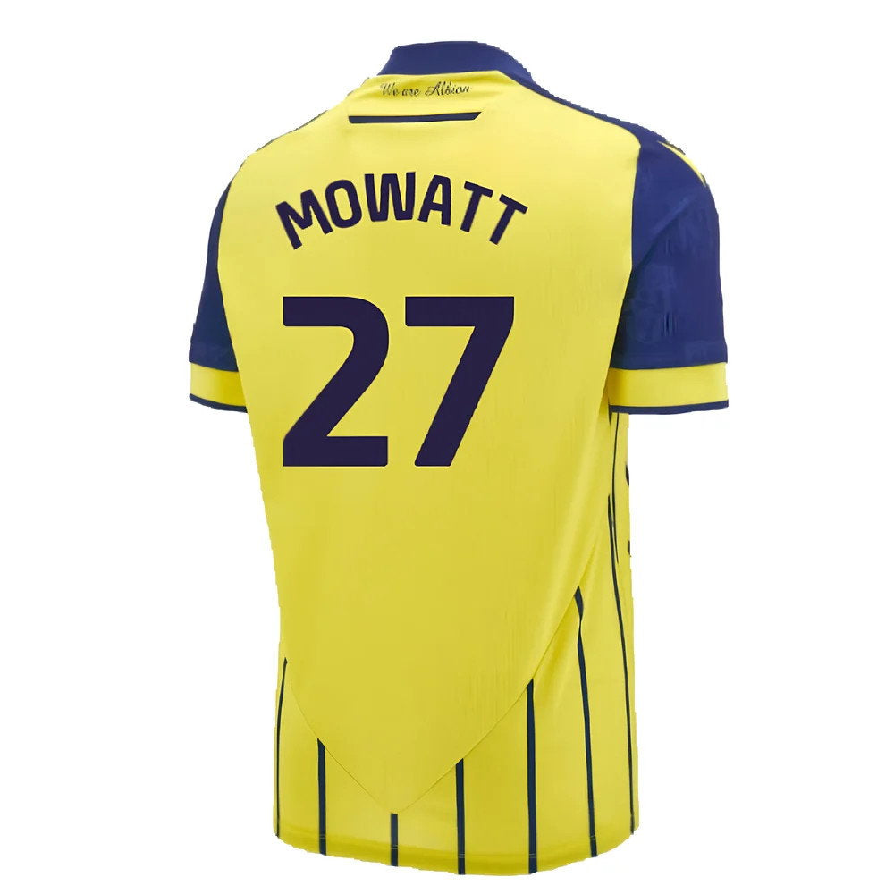 2024-2025 West Brom WBA Albion Away Shirt (Mowatt 27)_2