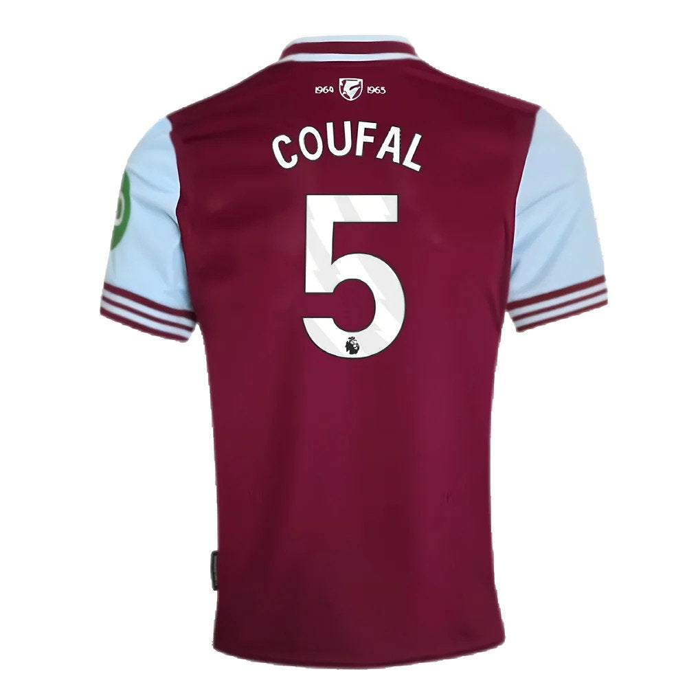 2024-2025 West Ham Home Shirt (Coufal 5)_2