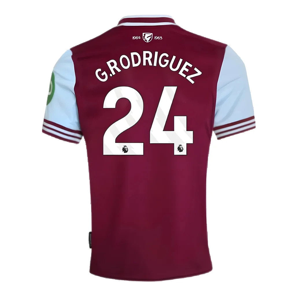 2024-2025 West Ham Home Shirt (G.Rodriguez 24)_2