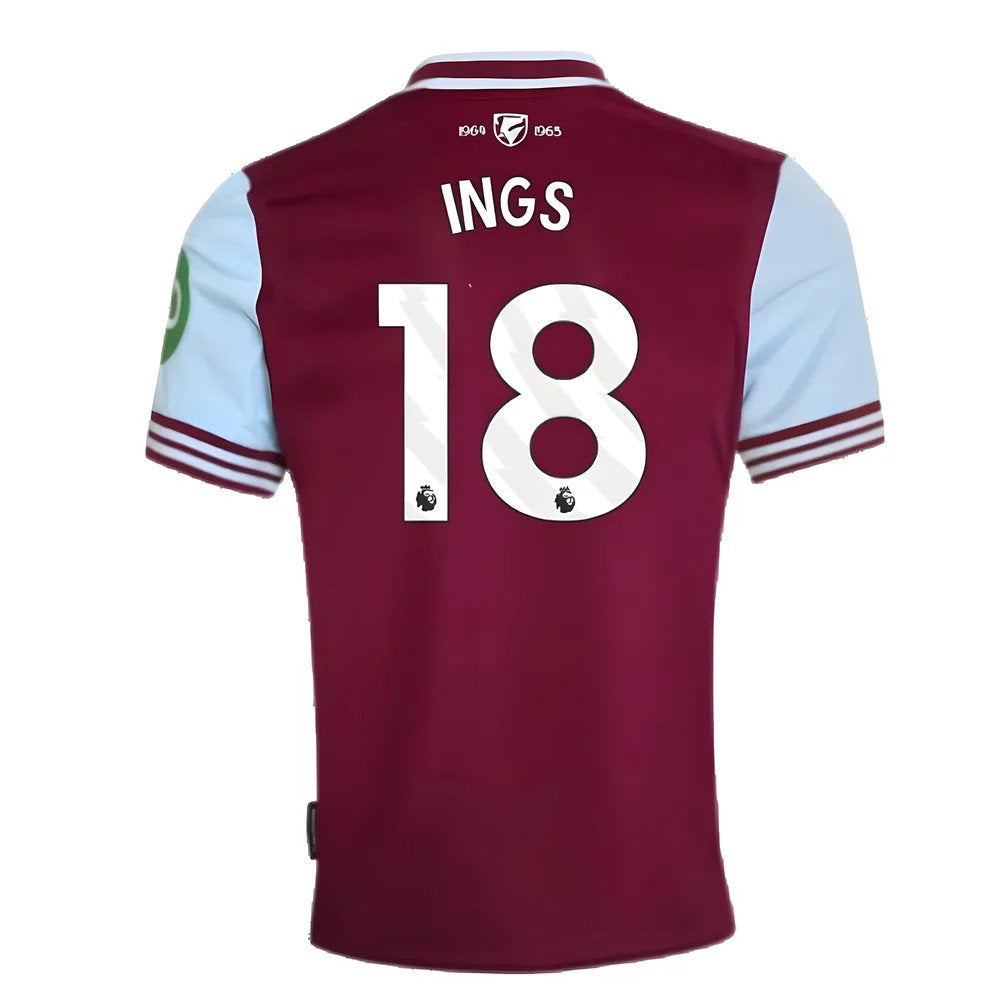 2024-2025 West Ham Home Shirt (Ings 18)_2
