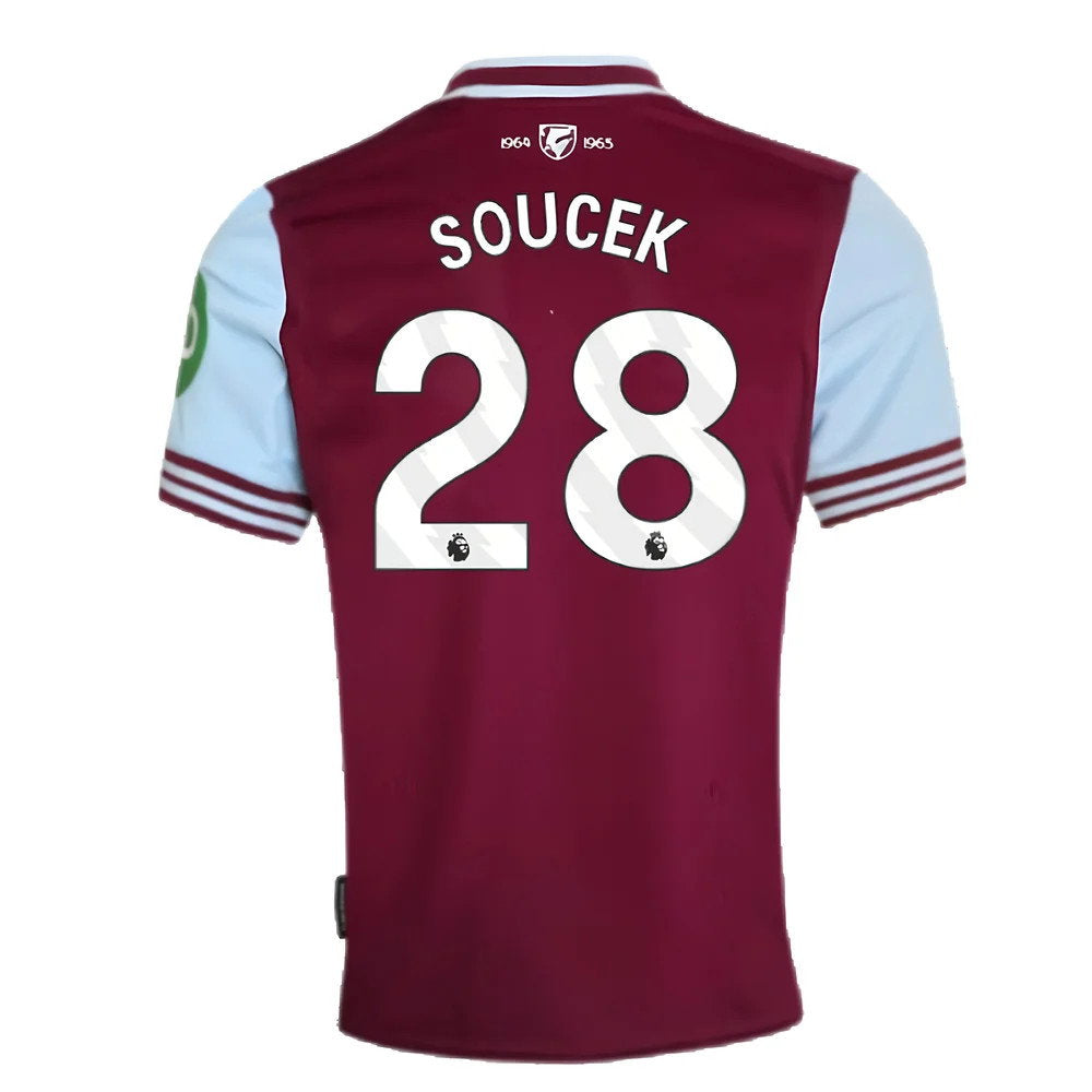 2024-2025 West Ham Home Shirt (Soucek 28)_2