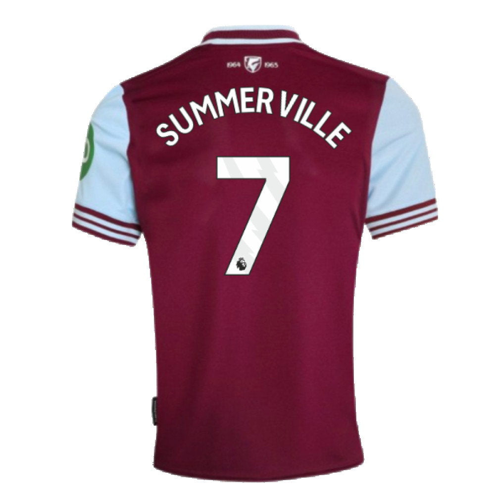 2024-2025 West Ham Home Shirt (Summerville 7)_2