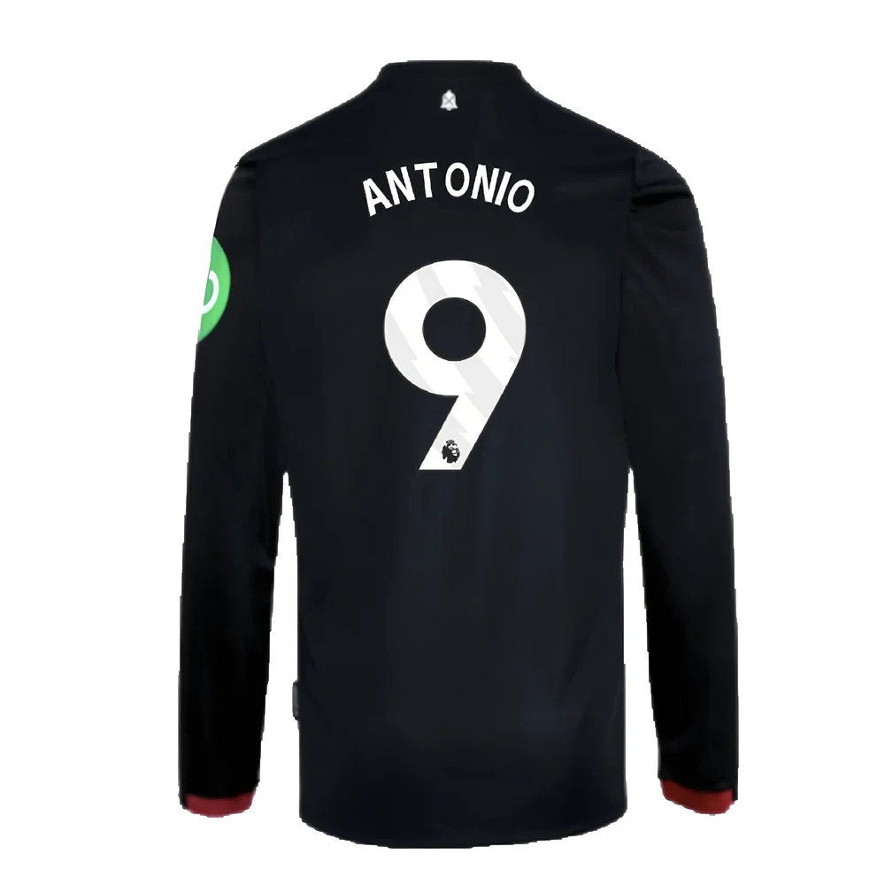 2024-2025 West Ham Long Sleeve Away Shirt (Kids) (Antonio 9)_2