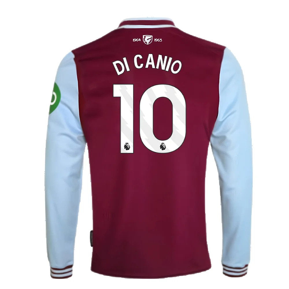2024-2025 West Ham Long Sleeve Home Shirt (Kids) (Di Canio 10)_2