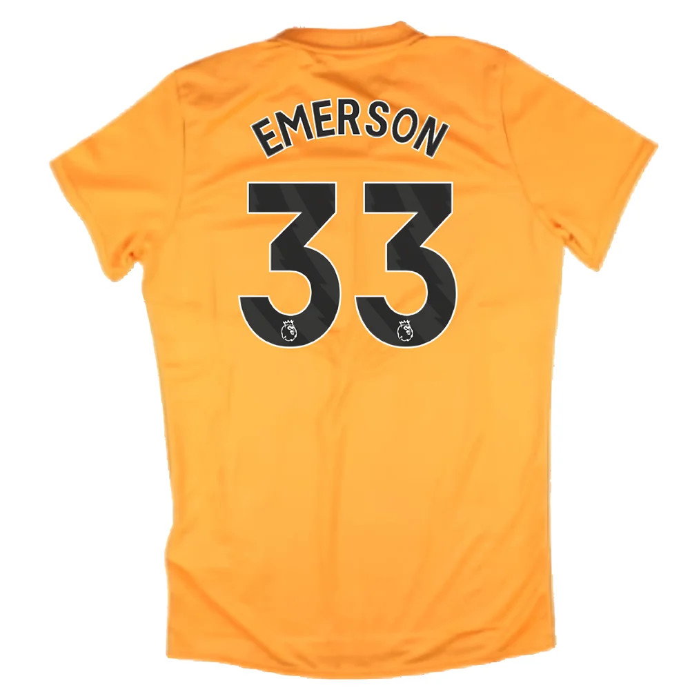 2024-2025 West Ham Training Jersey (Orange) - Kids (Emerson 33)_2