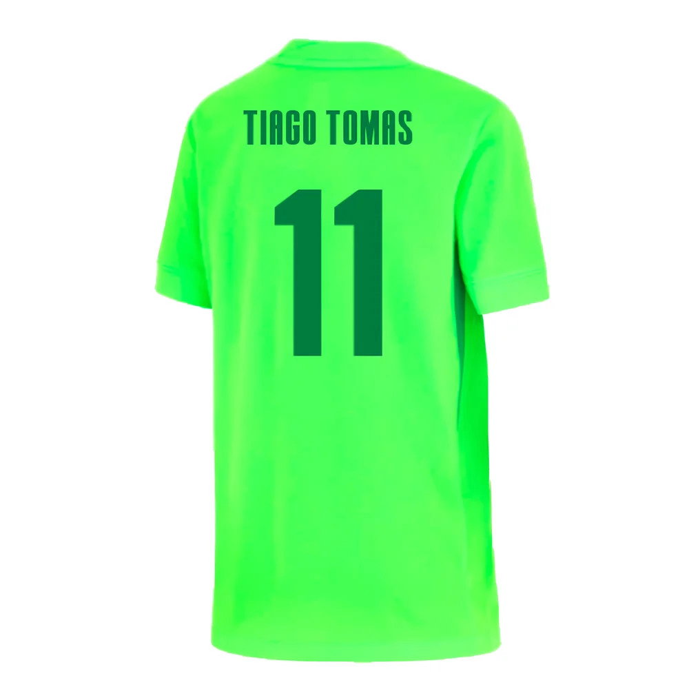 2024-2025 Wolfsburg Home Shirt (Kids) (Tiago Tomas 11)_2