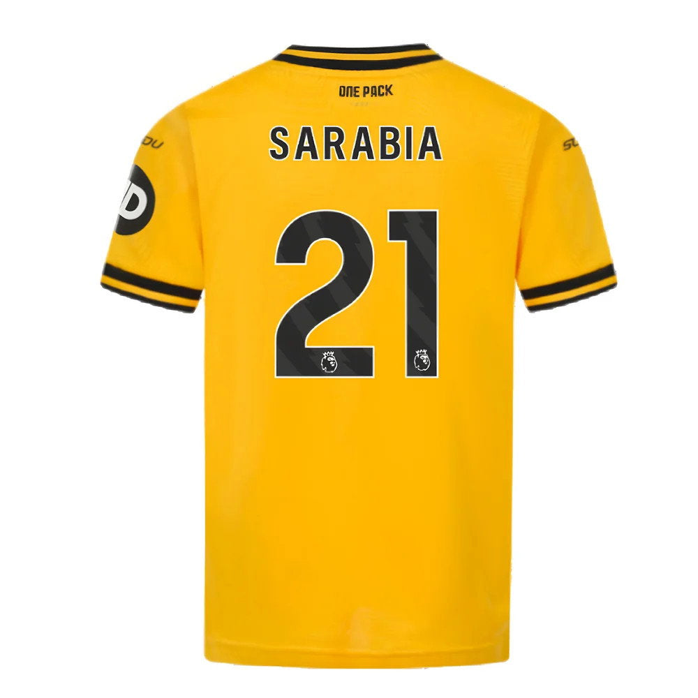 2024-2025 Wolves Home Shirt (Kids) (Sarabia 21)_2