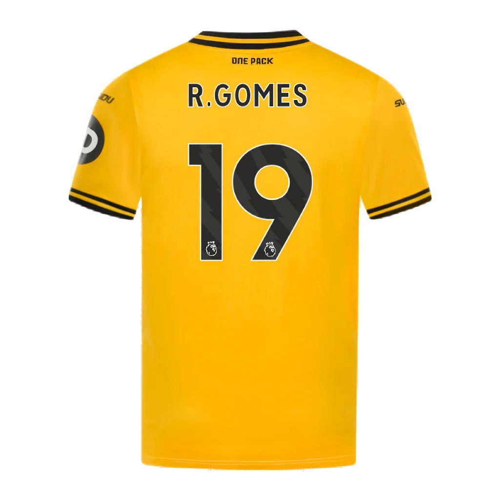 2024-2025 Wolves Home Shirt (R.Gomes 19)_2