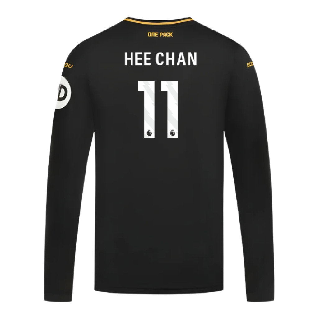 2024-2025 Wolves Long Sleeve Away Shirt (Hee Chan 11)_0