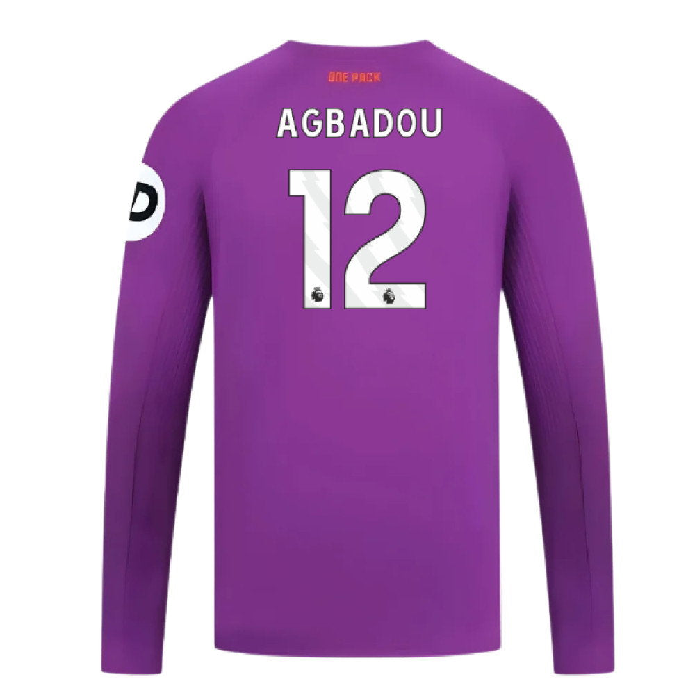 2024-2025 Wolves Long Sleeve Third Shirt (Agbadou 12)_0