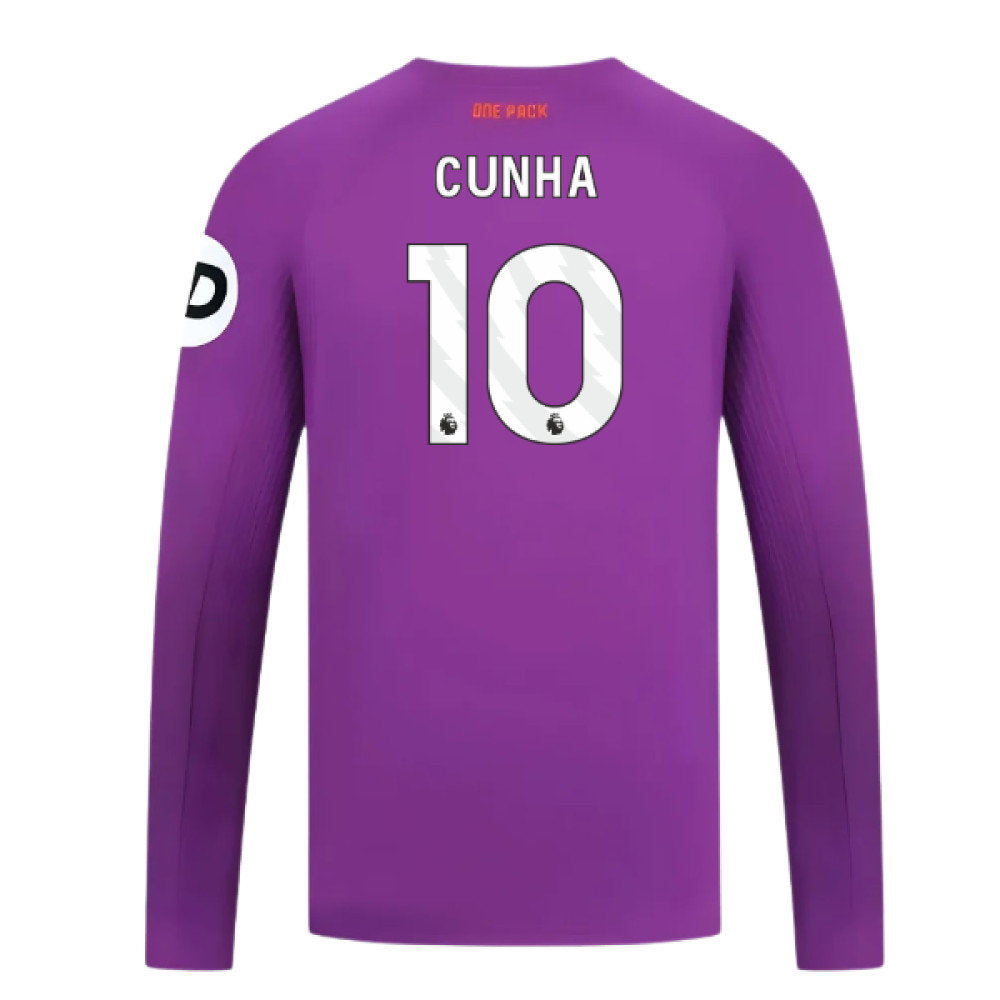 2024-2025 Wolves Long Sleeve Third Shirt (Cunha 10)_0
