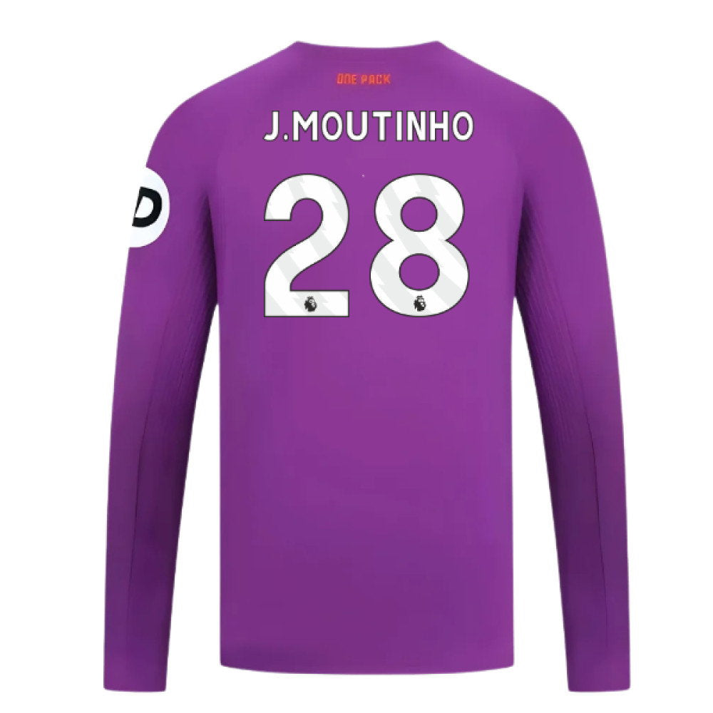 2024-2025 Wolves Long Sleeve Third Shirt (J.Moutinho 28)_0