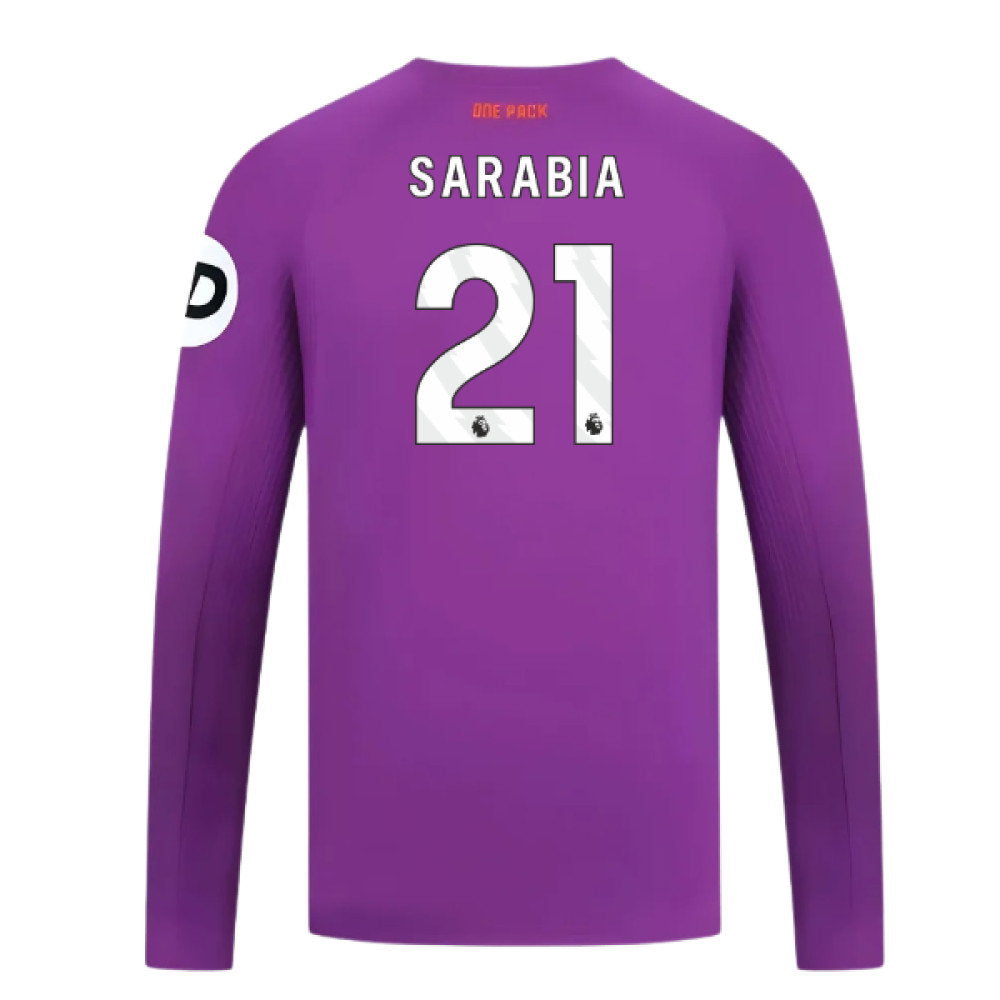 2024-2025 Wolves Long Sleeve Third Shirt (Sarabia 21)_0