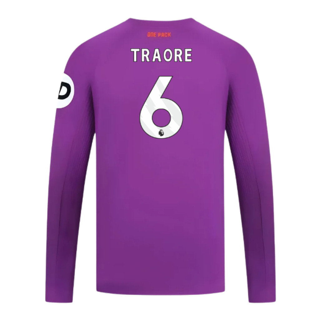 2024-2025 Wolves Long Sleeve Third Shirt (Traore 6)_0